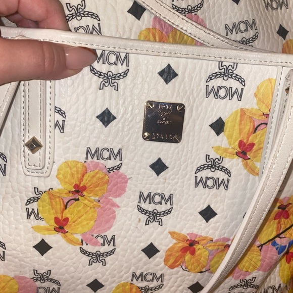 MCM tote with matching wristlet wallet! - Picture 4 of 6